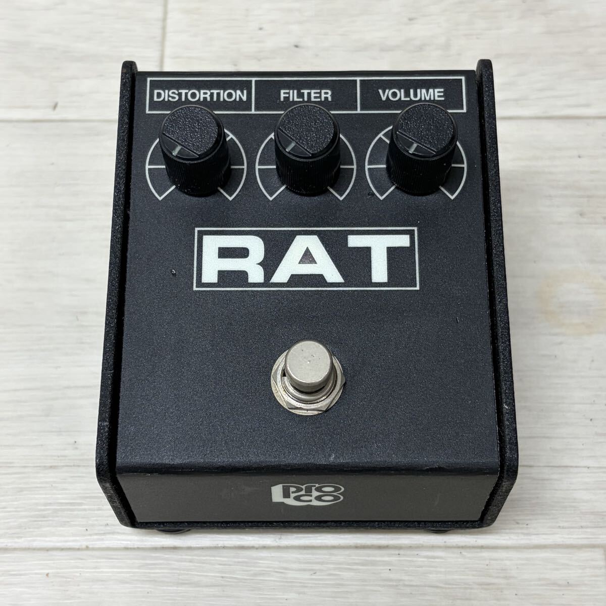 ☆1円〜☆ PROCO プロコ エフェクター THE RAT ディストーション 本体 アメリカ製 MADE IN USA ギターエフェクター RAT2 33_画像1