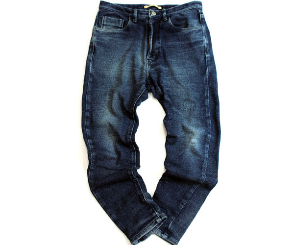 オーギュスト AUGUSTE デニムパンツ イージーパンツ 日本製 サイズM ウエスト78cm 1118c_画像1