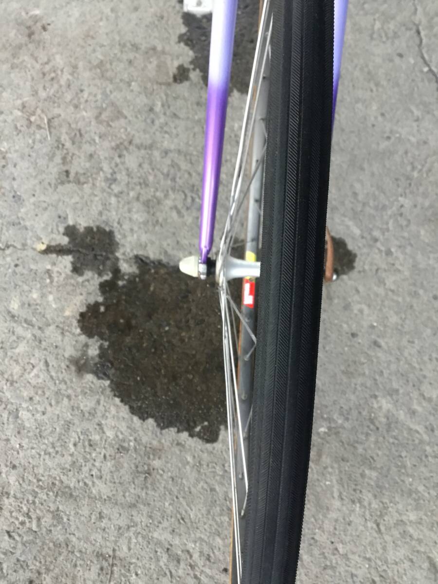 △ q 岐阜発/ パナソニック/ ロードバイク/ 2×8段変速/ 自転車/ 走行確認/ Rギヤ変速不可/ 現状品/ 管10u/ R7.11/20 △_画像6