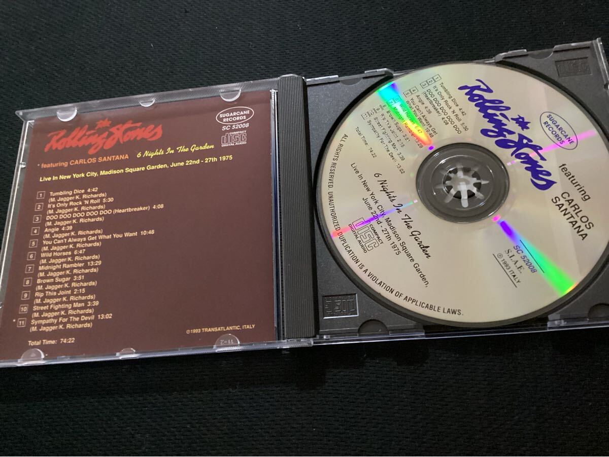 THE ROLLING STONES / featuring CARLOS SANTANA 6 Nights In The Garden_画像3