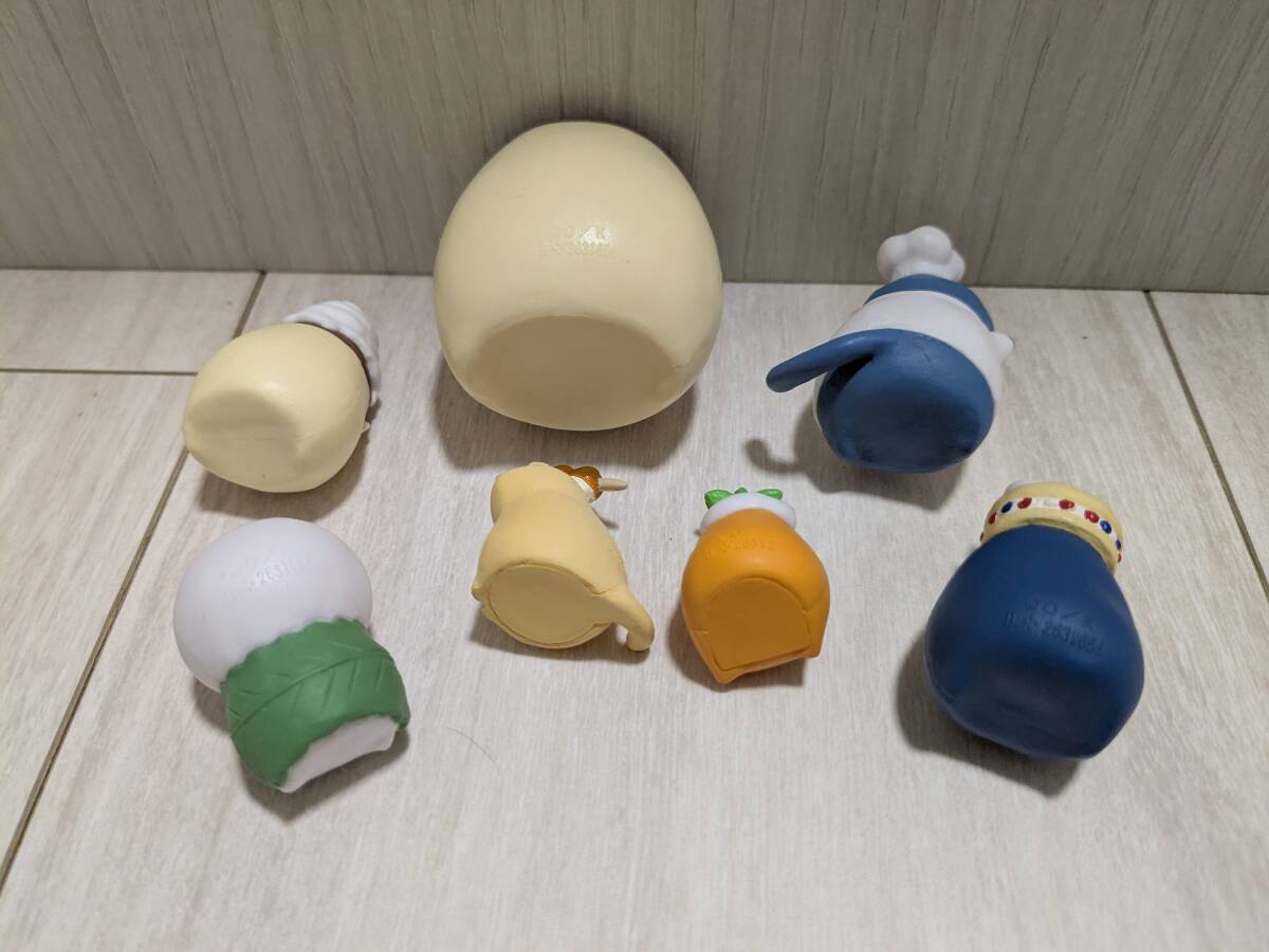 お文具といっしょ マスコットフィギュアコレクション～スイーツなのです～ レア プリンさん 名もなき者 ゼリーさん 等 全7種セット_画像3