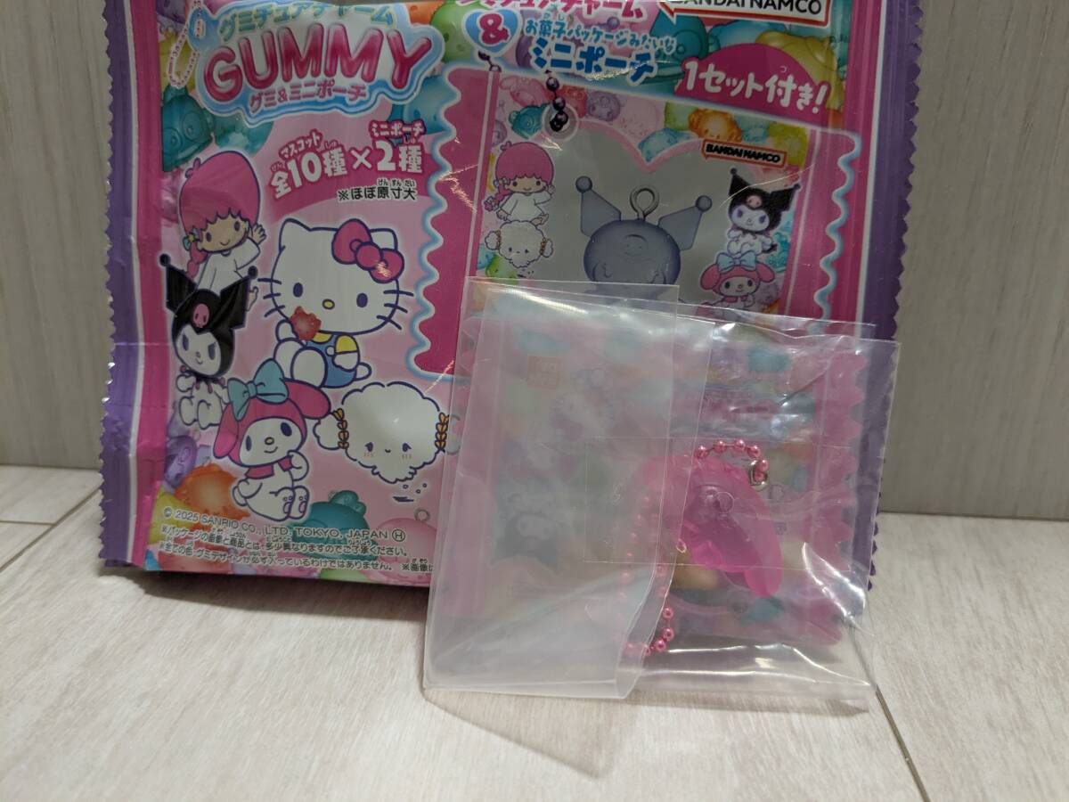サンリオキャラクターズ グミチュアチャーム グミ＆ミニポーチ マイメロディ/食玩 SANRIO_画像1