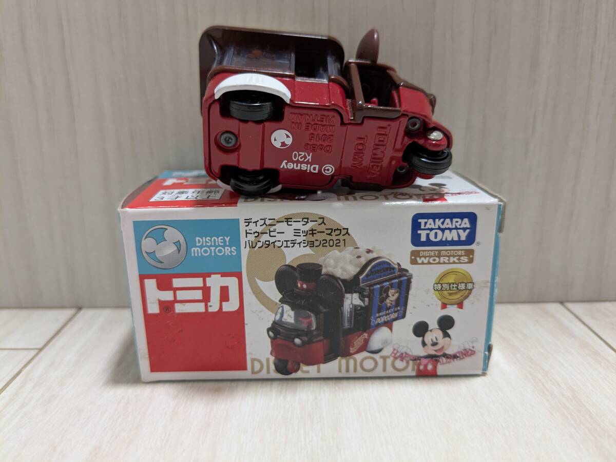 トミカ ディズニーモータース ドゥービー ミッキーマウス バレンタインエディジョン2021 特別仕様車_画像4