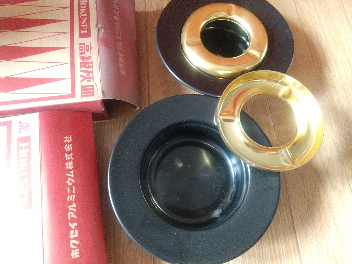 ホクセイアルミニウム株式会社 高級灰皿 黒_画像2