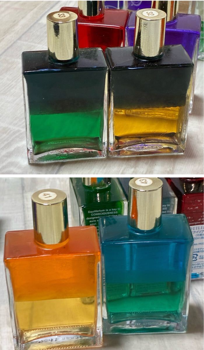 ②AURA-SOMA Equilibriumオーラソーマ イクイリブリアム 化粧品30本 50mlボトル AURA SOMA 万年筆_画像9