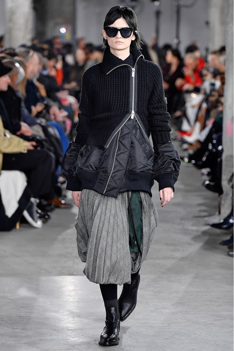 Sacai サカイ未使用　#タグ付　コレクション　MA-1 ブルゾン　ニット　ジャケット　コート_画像1