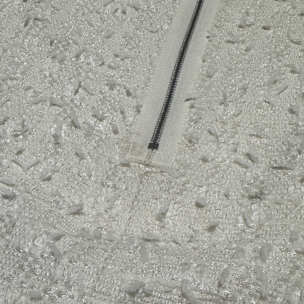 フォクシー ツイード ワンピース Dress French Sucre 36935 38 FOXEY フレンチシュクレ_画像8