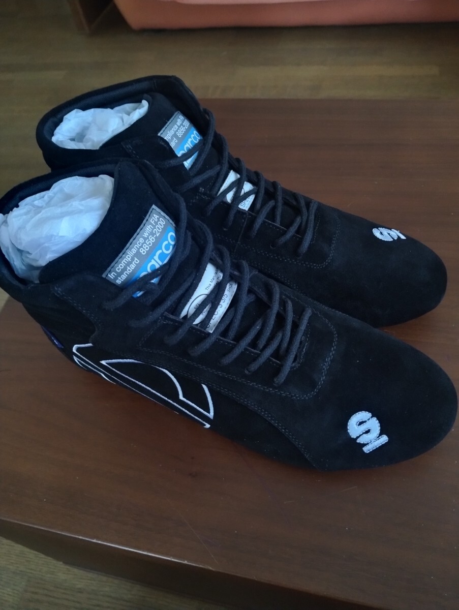  новый товар FIA легализация SPARCO рейсинг обувь . кожа замша размер 42 26Cm