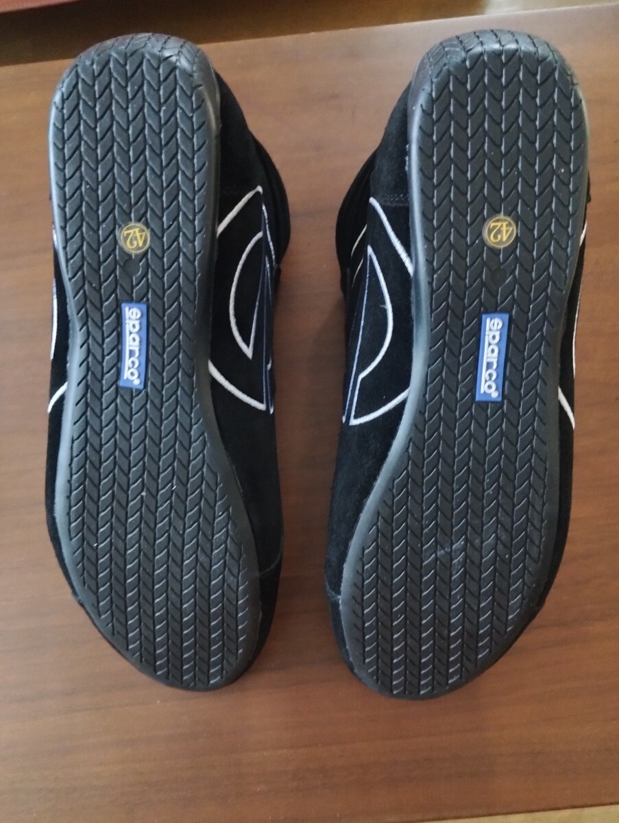  новый товар FIA легализация SPARCO рейсинг обувь . кожа замша размер 42 26Cm