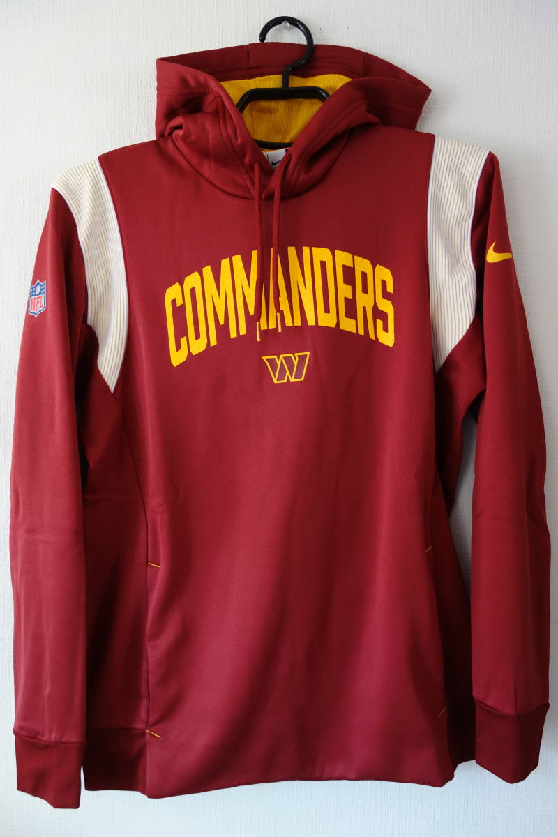 *即決*　NFL　ワシントン・コマンダース　ナイキ　オーセンティック パーカー　選手着用モデル オンフィールドアパレル 新品未使用タグ付き_画像1