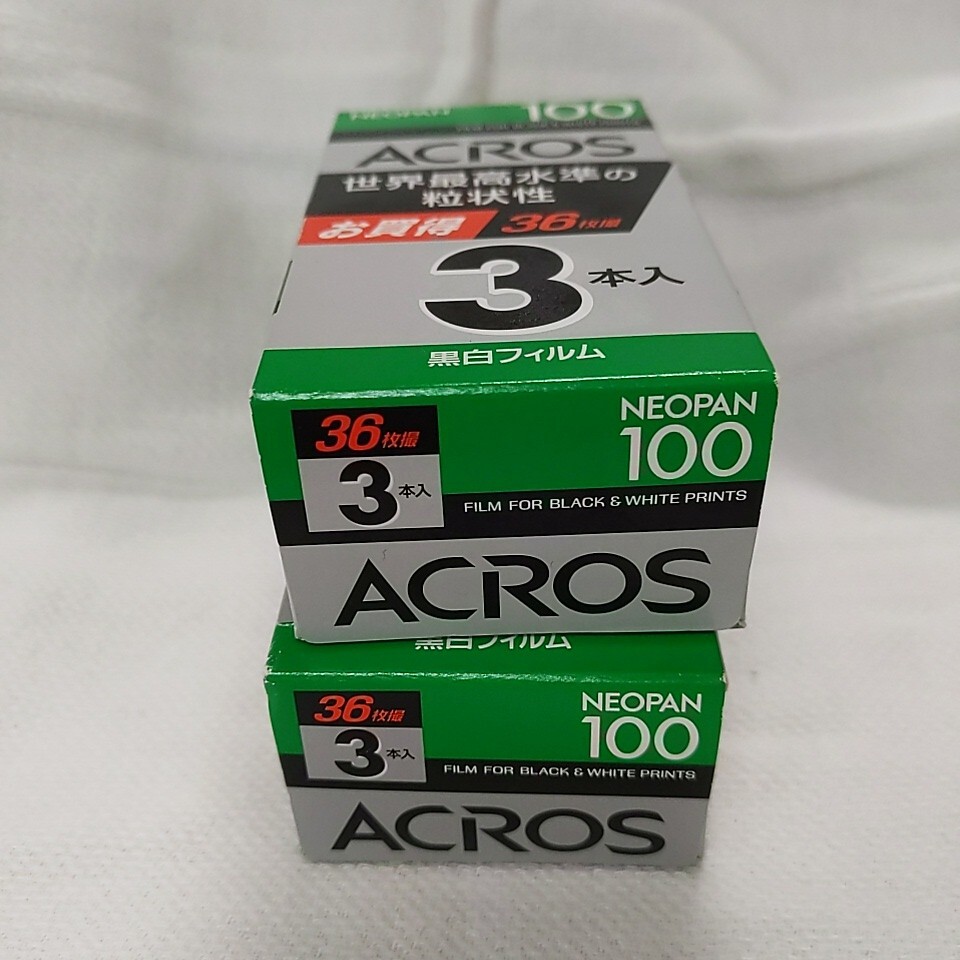 【期限切れ】富士フイルム ネオパン 100 ACROS 135 ACROS 100 36EX 3SB ［35mm（135） / 白黒 / ネガ / 36枚撮 / 3本］2箱_画像4