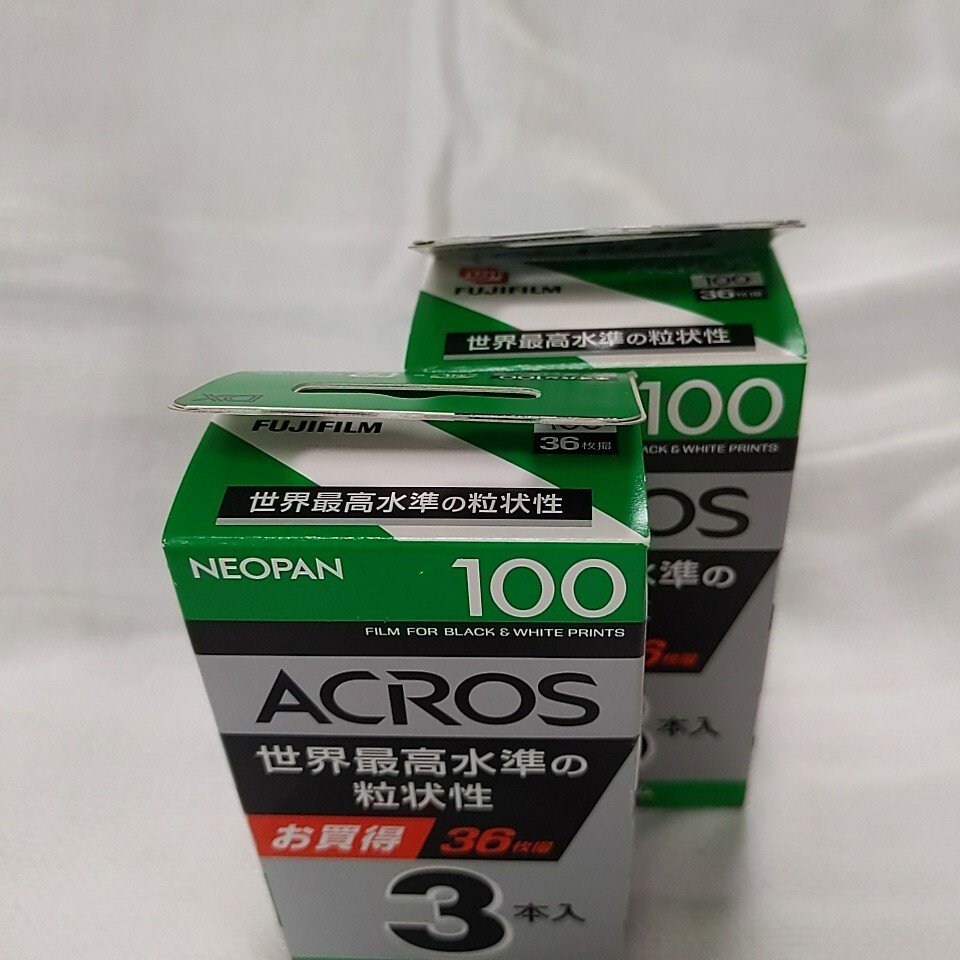 【期限切れ】富士フイルム ネオパン 100 ACROS 135 ACROS 100 36EX 3SB ［35mm（135） / 白黒 / ネガ / 36枚撮 / 3本］2箱_画像5