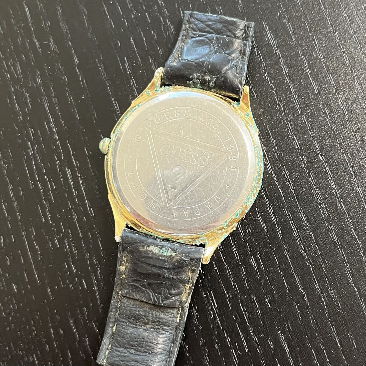 ☆⑪GUESS ゲス 腕時計 文字盤 ゴールド ホワイト文字盤 2つセット_画像4