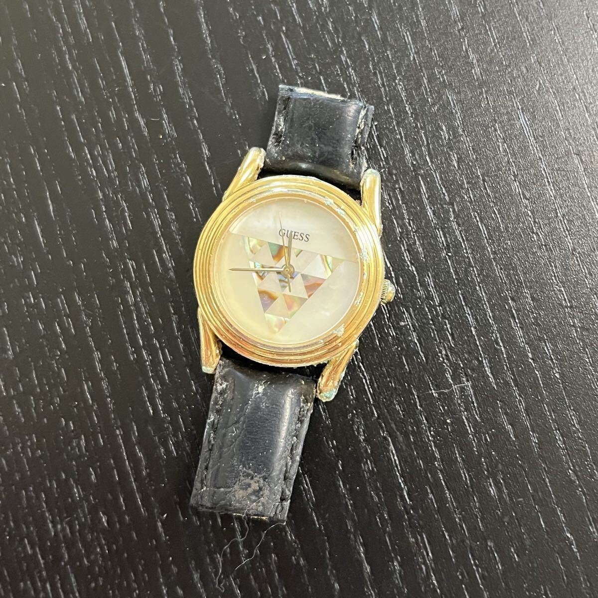 ☆⑪GUESS ゲス 腕時計 文字盤 ゴールド ホワイト文字盤 2つセット_画像5