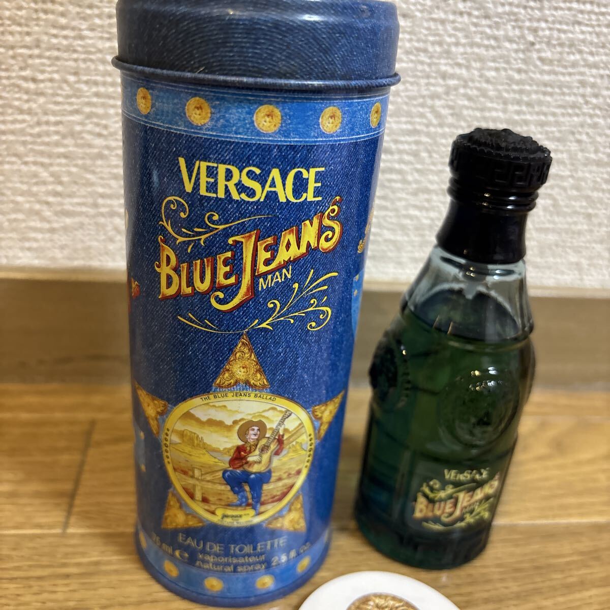 ♪♪⑪VERSACE ヴェルサーチ BLUE JEANS MAN オードトワレ _画像2