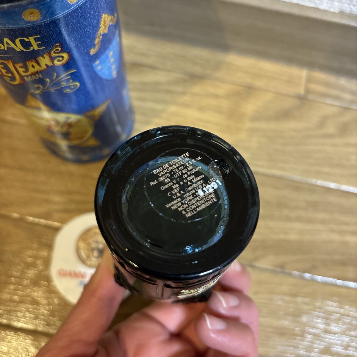♪♪⑪VERSACE ヴェルサーチ BLUE JEANS MAN オードトワレ _画像6