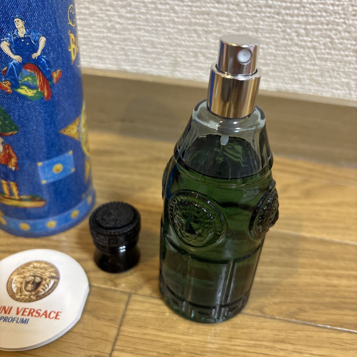 ♪♪⑪VERSACE ヴェルサーチ BLUE JEANS MAN オードトワレ _画像8