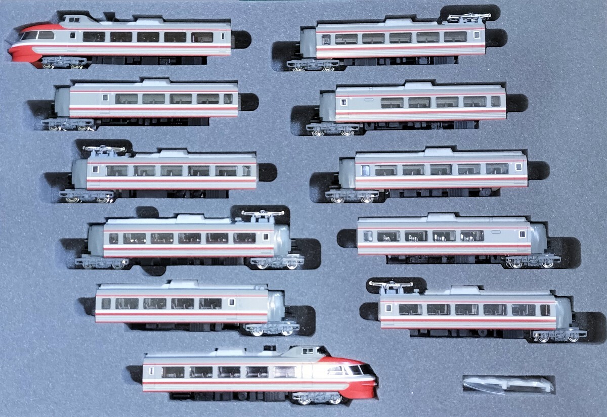 【未使用】小田急ロマンスカー NSE 3100形 冷房増設仕様 11両セット カトー 10-1284_画像1