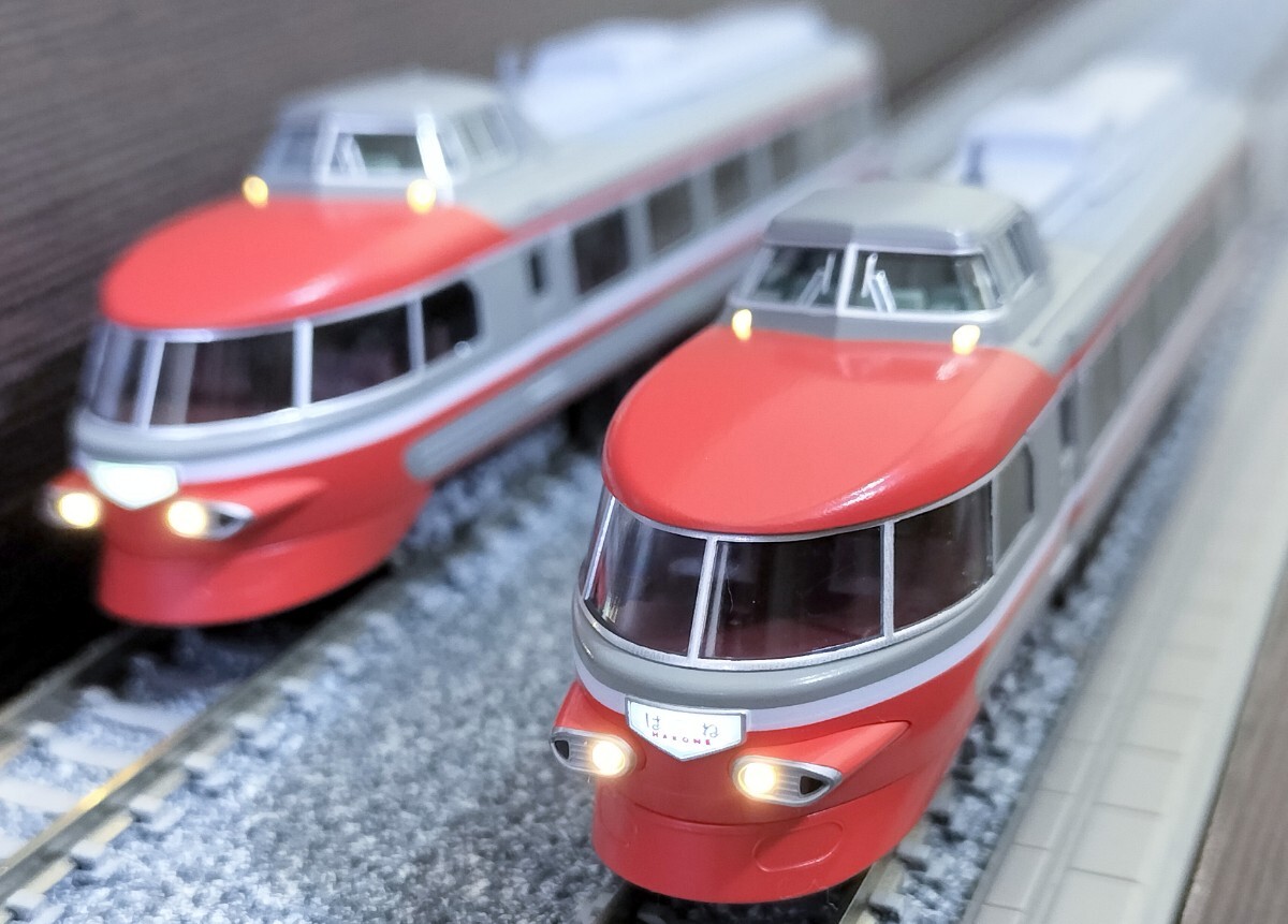 【未使用】小田急ロマンスカー NSE 3100形 冷房増設仕様 11両セット カトー 10-1284_画像5