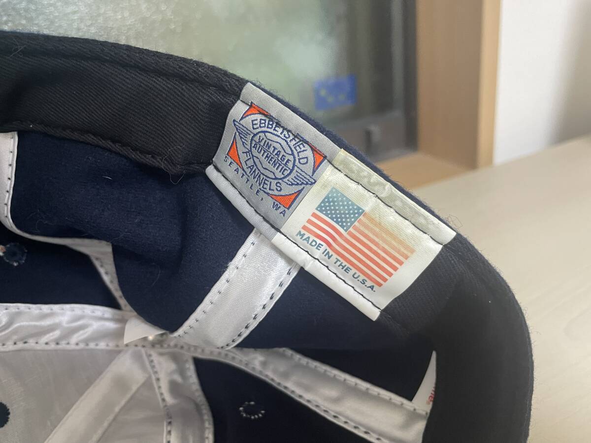 Supreme Ebbets S Logo Fitted 6-Panel Navy 7 3/8 Cap キャップ エベッツ ネイビー_画像5