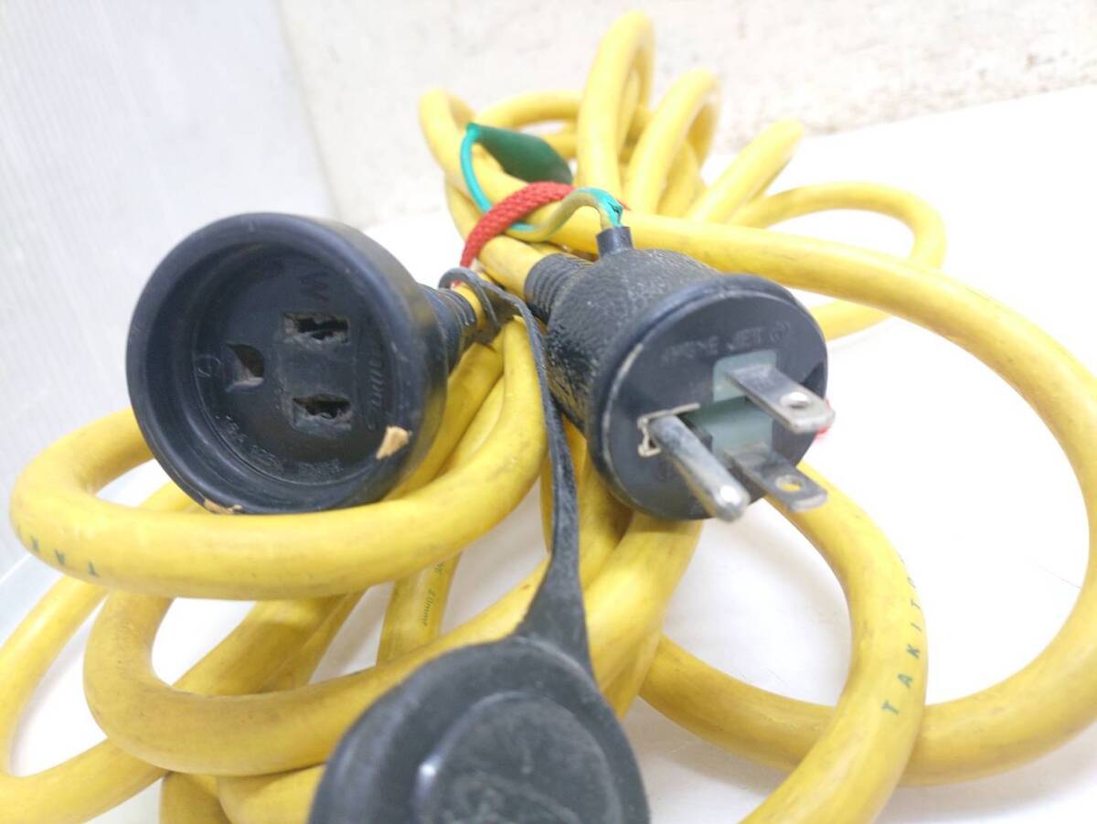 送料無料g43311 延長コード 電気コード 約 10m 約 5m 2点 セット まとめ 延長ケーブル 設備 作業 大工道具 DIY_画像4