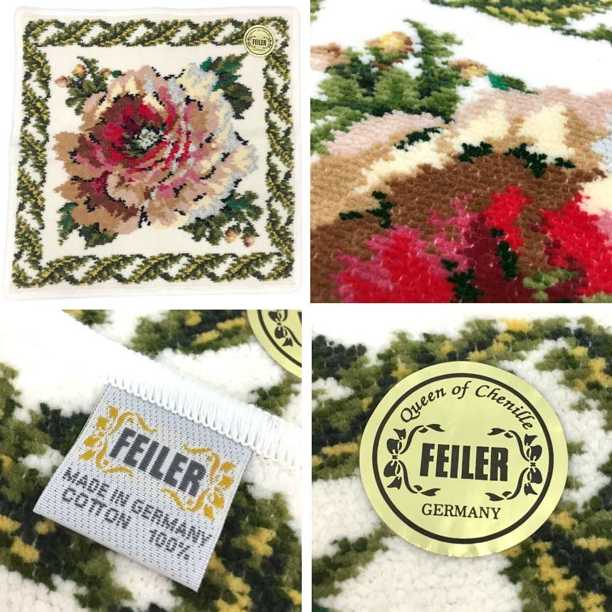 yu. пачка отправка бесплатная доставка FEILER Feiler носовой платок 30cm 2 шт. комплект Moonlight цветок анютины глазки PANSY 2016 не использовался aq11932