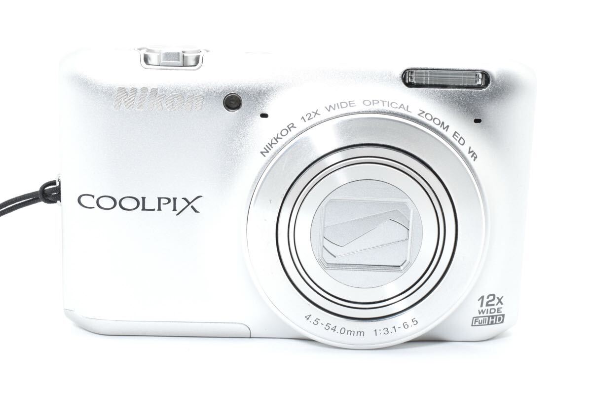  прекрасный товар Nikon COOLPIX S6400 серебряный Nikon Coolpix компактный цифровой фотоаппарат [ оригинальная коробка есть руководство пользователя .]#666