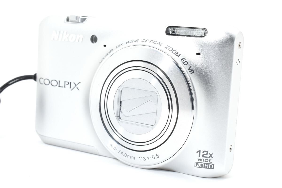  прекрасный товар Nikon COOLPIX S6400 серебряный Nikon Coolpix компактный цифровой фотоаппарат [ оригинальная коробка есть руководство пользователя .]#666