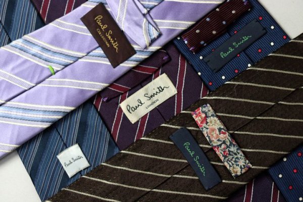 ポールスミス ストライプ柄 花柄 ドット柄 ボタニカル柄 総柄など メンズ ブランド ネクタイ 5点 セット まとめ売り 大量 卸 ts13117_画像3