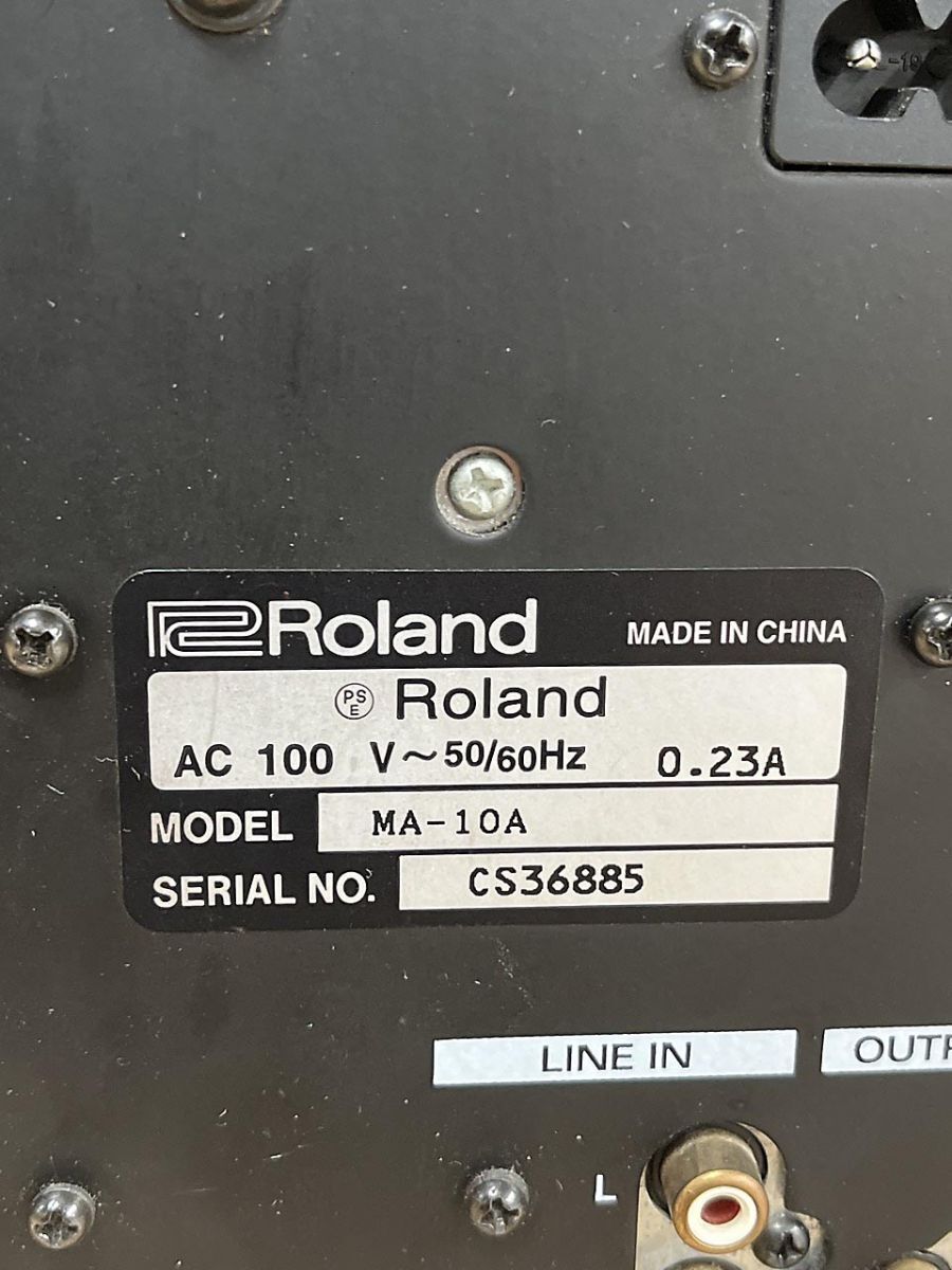  текущее состояние товар Roland Roland EDIROL усилитель встроенный микро контрольный динамик MA-10A