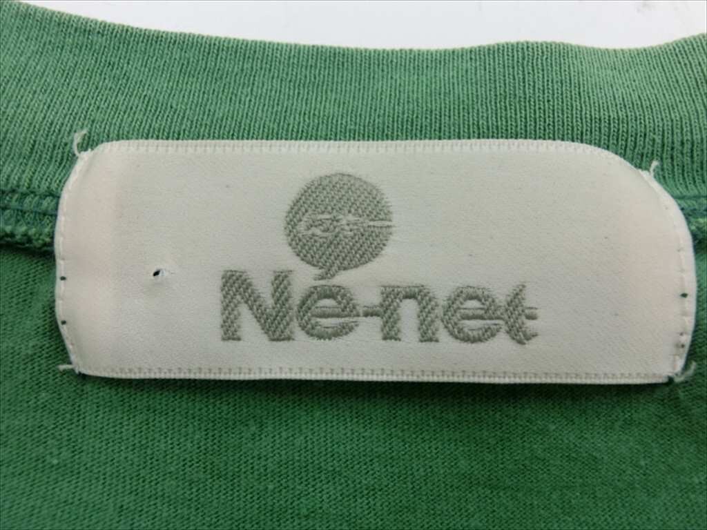 【MN24-42】【送料無料】Ne-net ネネット にゃー 半袖Tシャツ/3サイズ/レディーストップス/※色落ち有_画像4
