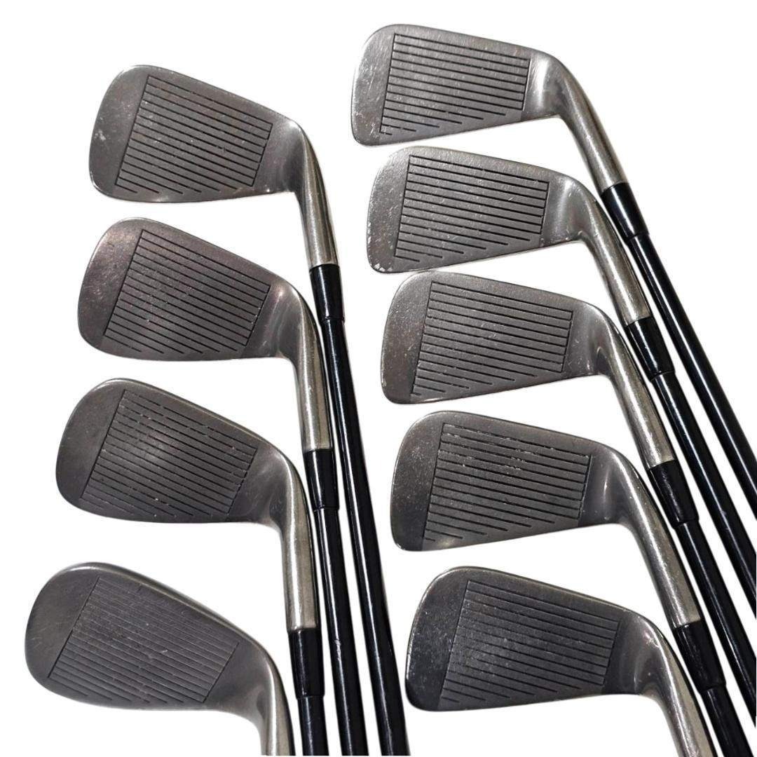 希少 レフティ YAMAHA アキュラスFLEXOR 385 9本 カーボン_画像4