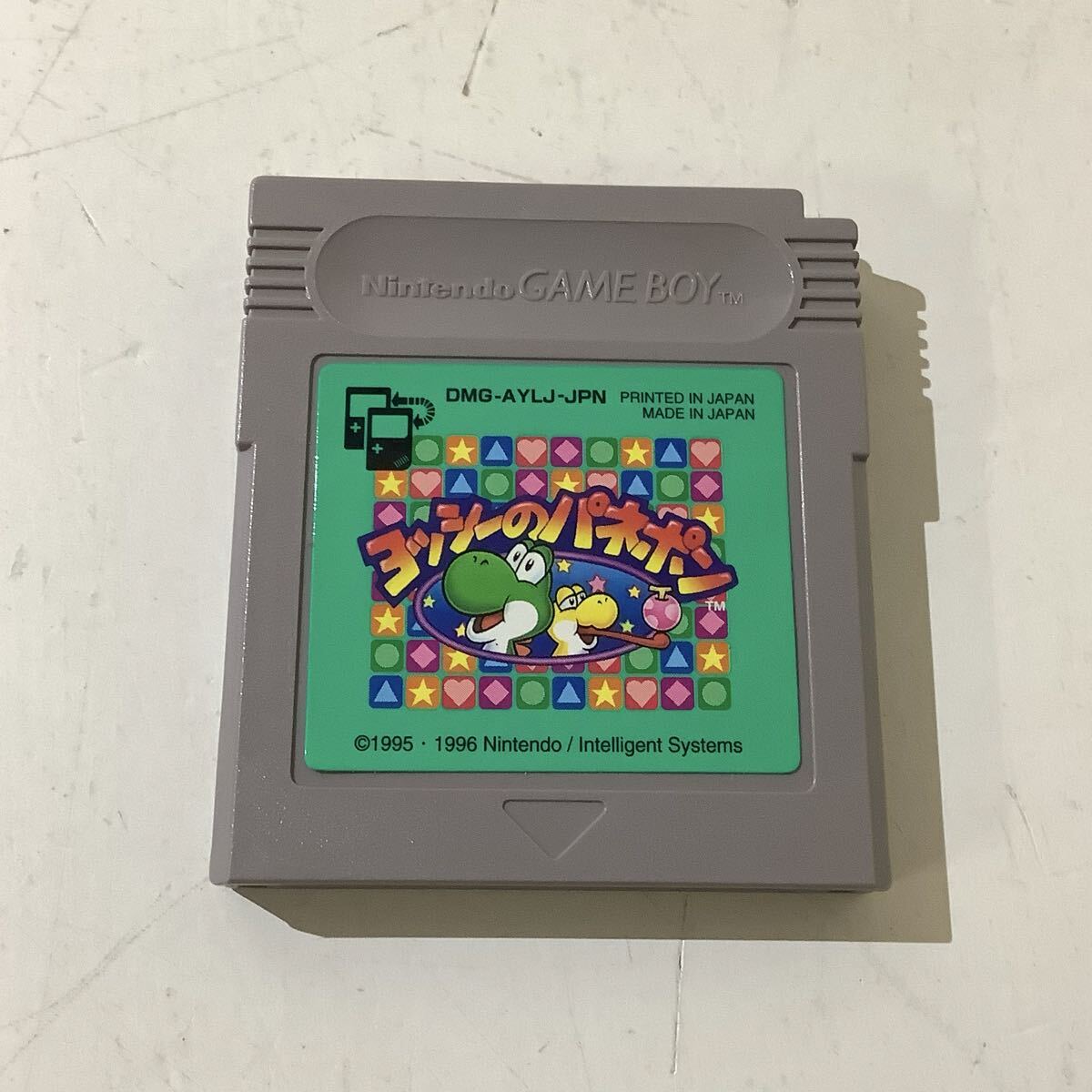 Nintendo 任天堂 ゲームソフト GAMEBOY ヨッシーのパネポン DMG-AYLJ-JPN ゲームボーイ アクションパズルゲーム 箱付き 中古品_画像2