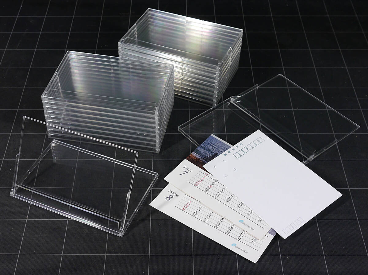 卓上カレンダーケース 横置き(はがきサイズ)×20枚セット_画像2