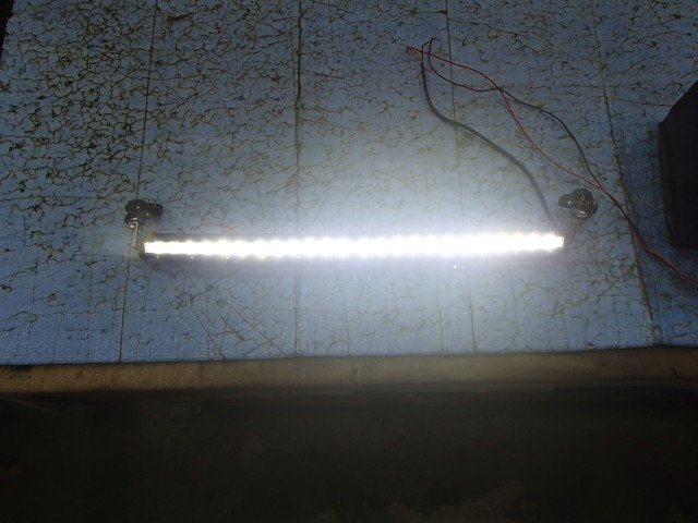 【青森発】中古 「LEDライトバー」,ワークライト,白色LED,点灯OK,横65cm ※状態 車体情報等 説明欄要確認_画像2