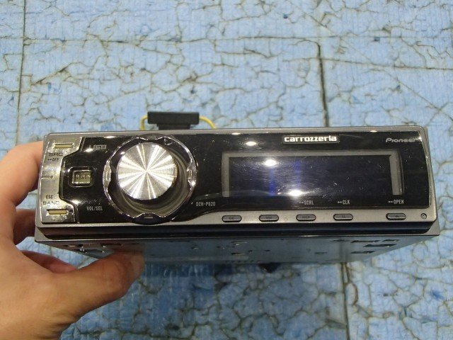 【青森発】中古 Pioneer DEH-P620 1DIN CD 動作OK オーディオ ※状態 車体情報等 説明欄要確認_画像2