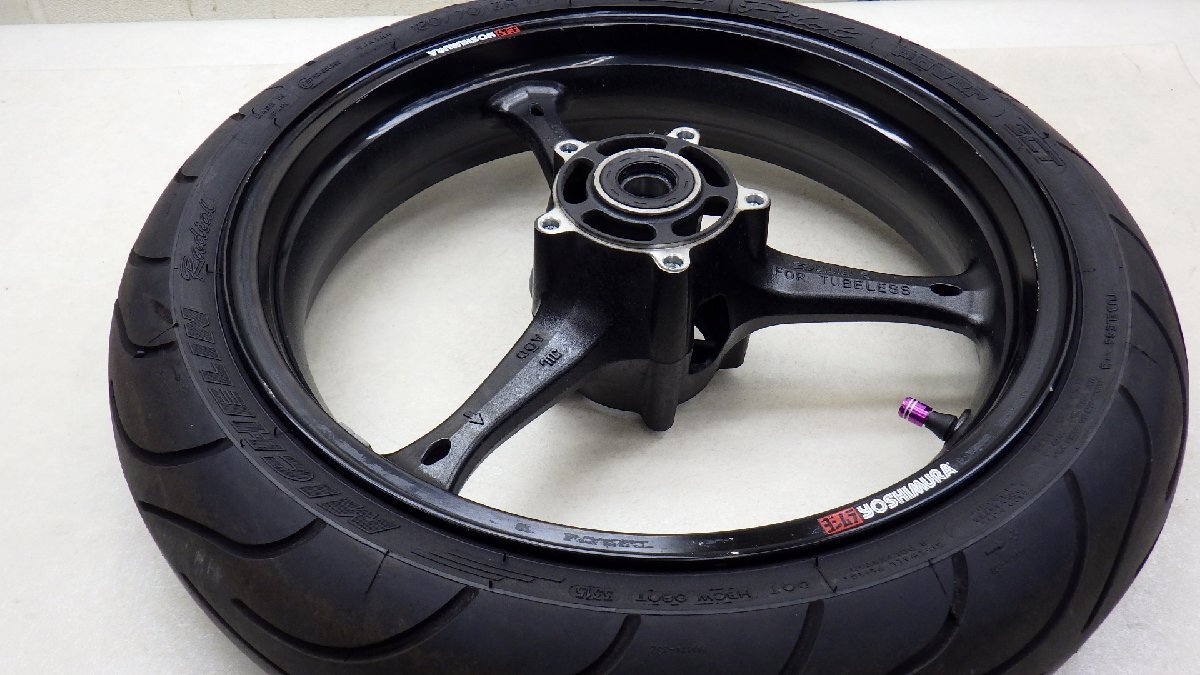 A081 GSX-R1000 K6 フロントホイール GSXR1000 スズキ SUZUKI_画像1