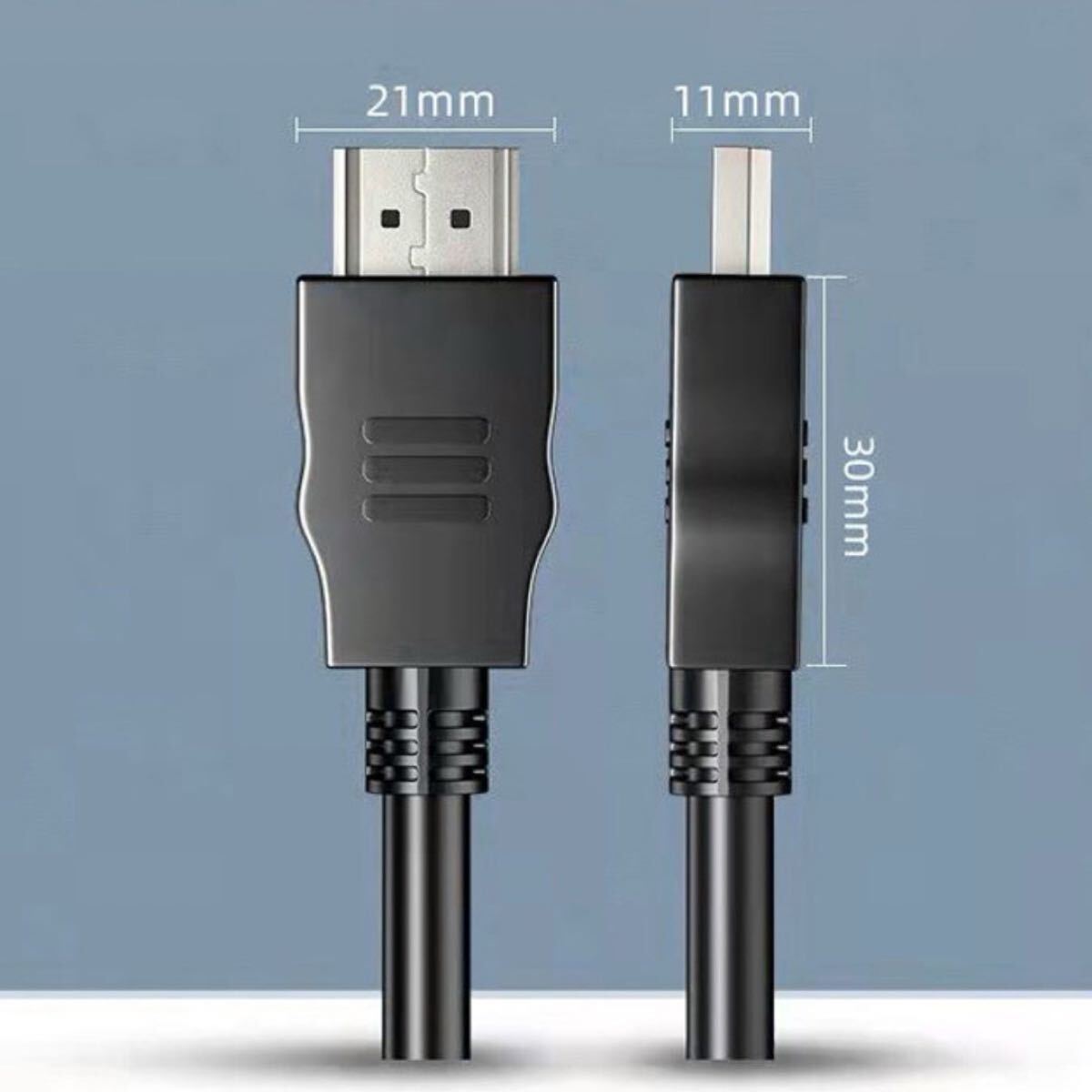 HDMI ケーブル 1m ハイスピード 新品 高画質 高性能 OD5.5_画像4