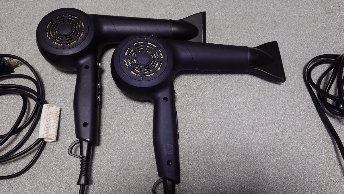 【動作確認済】ヘアドライヤー クレイツ HOLISTIC CURES ホリスティックキュアドライヤー CCID-P01B 【2台まとめ】_画像2