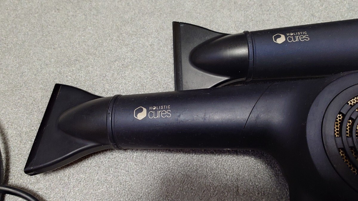 【動作確認済】ヘアドライヤー クレイツ HOLISTIC CURES ホリスティックキュアドライヤー CCID-P01B 【2台まとめ】_画像7