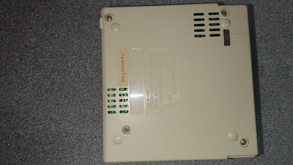 【ジャンク】【本体欠品】PCエンジン CD-ROM2 インターフェースユニット IFU-30A PC Engine PCE NEC_画像3