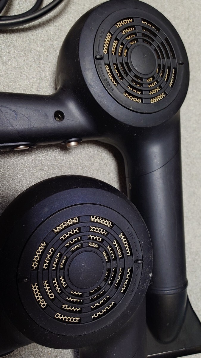 【動作確認済】ヘアドライヤー クレイツ HOLISTIC CURES ホリスティックキュアドライヤー CCID-P01B 【2台まとめ】_画像5