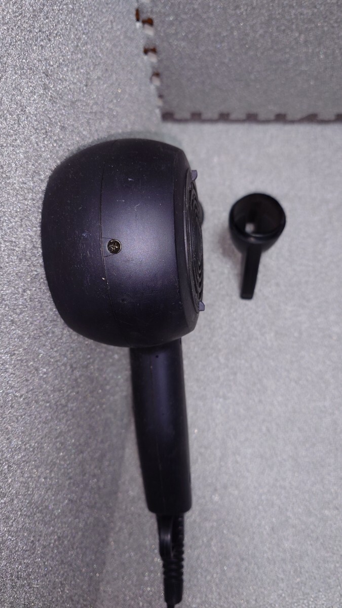 【動作確認済】ドライヤー ヘアドライヤー クレイツ HOLISTIC cures ホリスティックキュア CCID-P01B ブラック_画像6