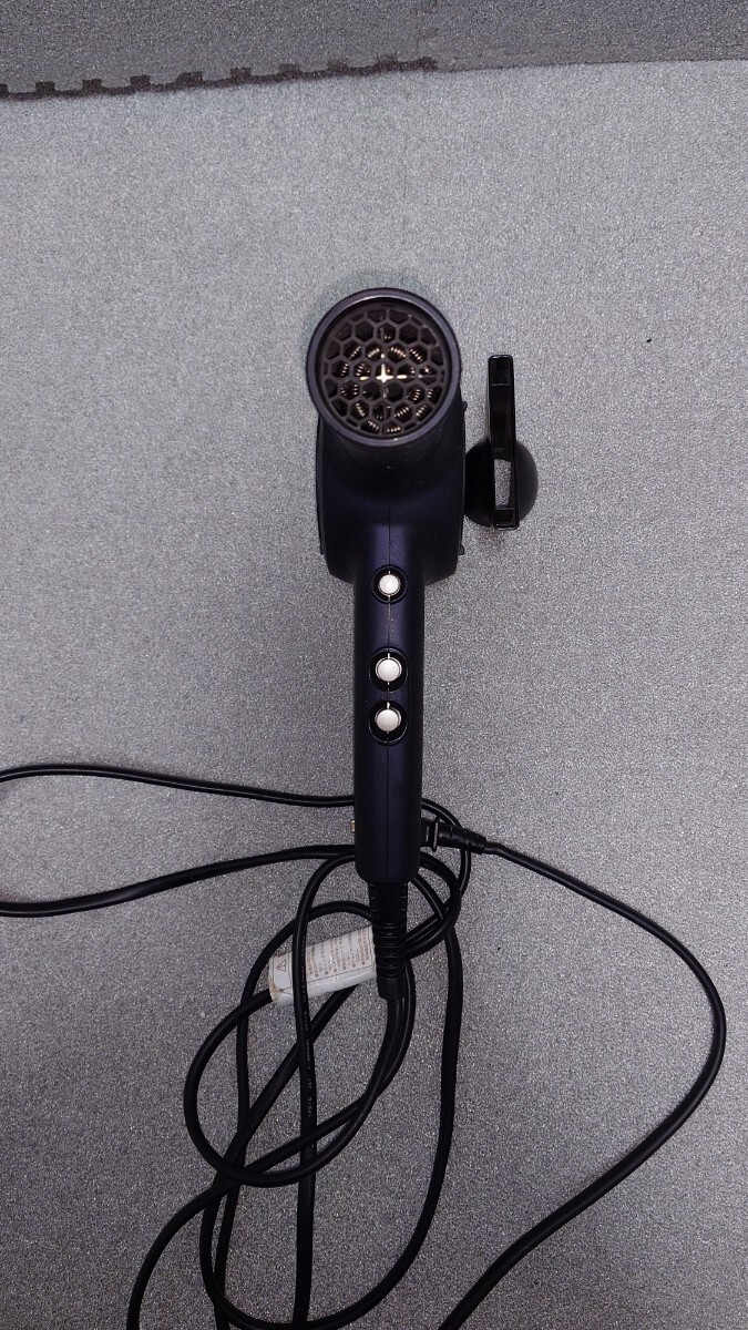 【動作確認済】ドライヤー ヘアドライヤー クレイツ HOLISTIC cures ホリスティックキュア CCID-P01B ブラック_画像7