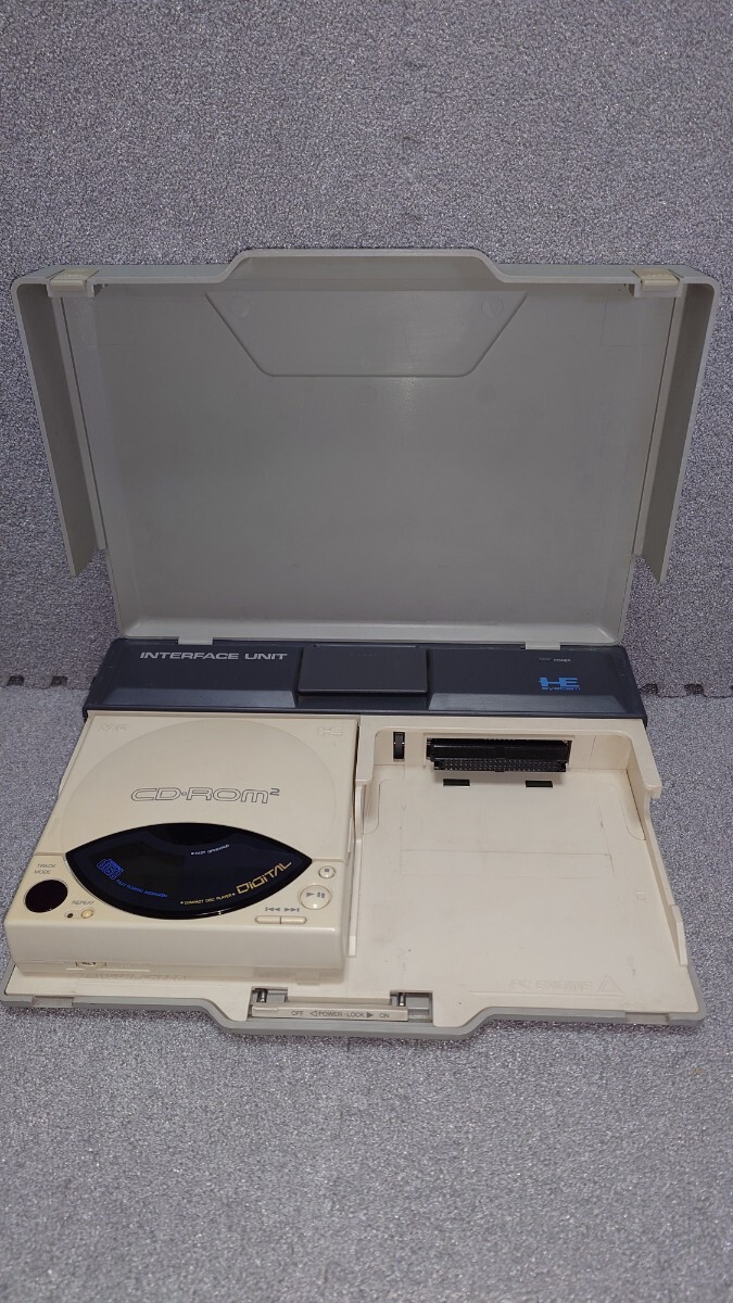 【ジャンク】【本体欠品】PCエンジン CD-ROM2 インターフェースユニット IFU-30A PC Engine PCE NEC_画像1