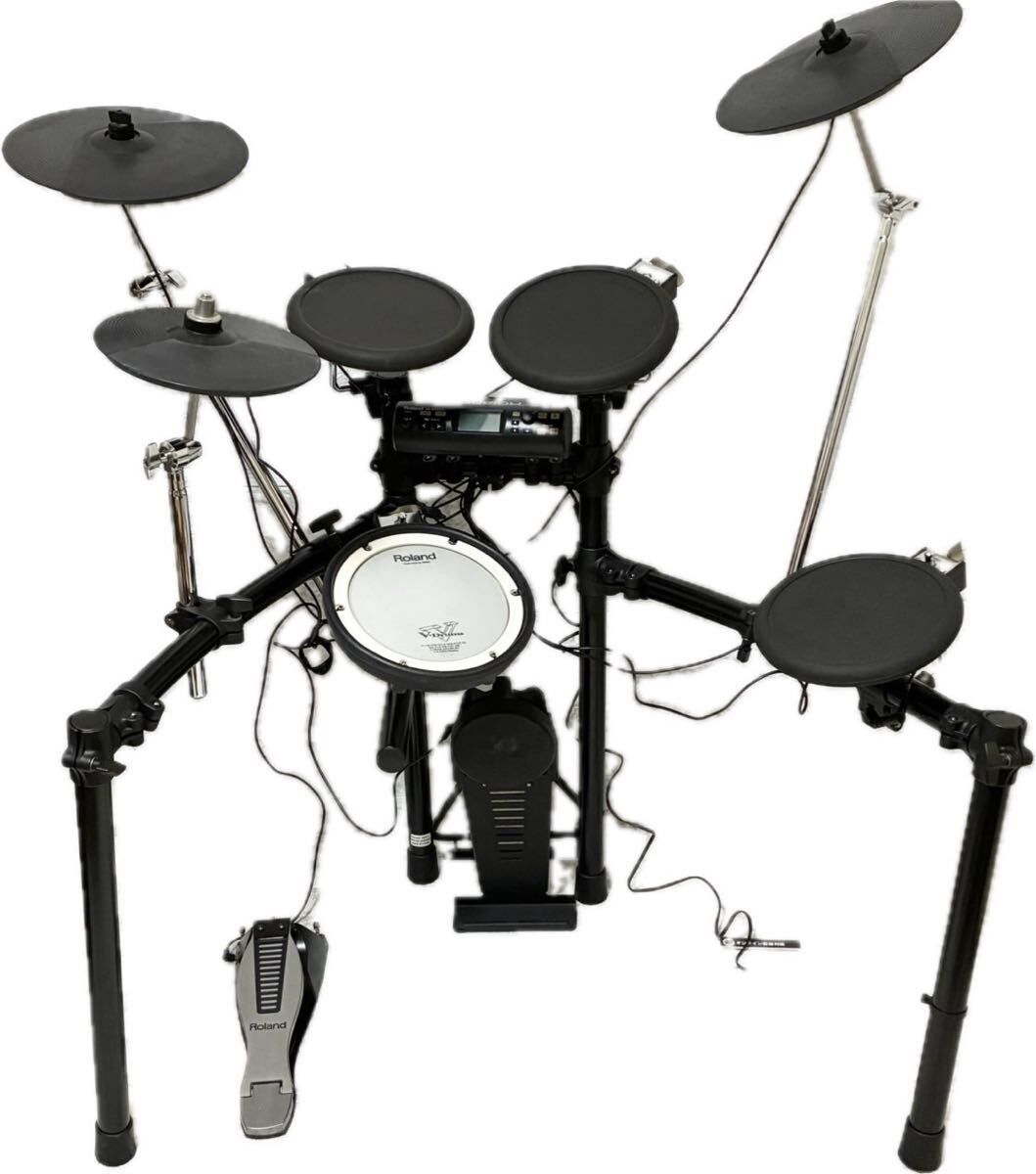 【動作確認済 美品】ROLAND ローランド V-Drums TD-4 電子ドラム ACアダプタ 取扱説明書付き_画像1