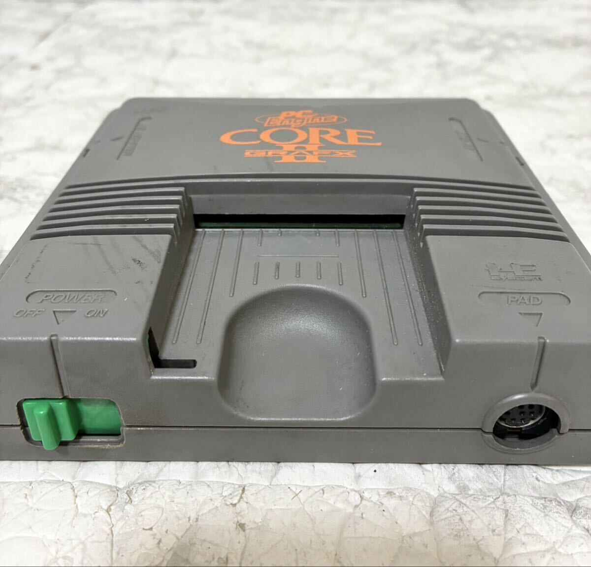 【動作確認済 動作品】PCE PC Engine エンジン CORE GRAFXII PI-TG7 コアグラフィックスII NEC 日本電気 マルチタップ コントローラー付き_画像6