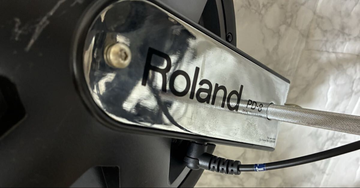 【動作確認済 美品】ROLAND ローランド V-Drums TD-4 電子ドラム ACアダプタ 取扱説明書付き_画像8