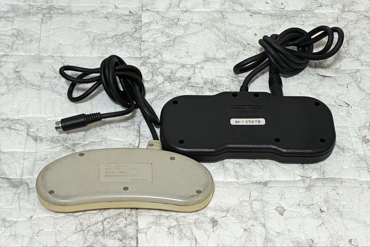 【動作確認済 動作品】PCE PC Engine エンジン CORE GRAFXII PI-TG7 コアグラフィックスII NEC 日本電気 マルチタップ コントローラー付き_画像10