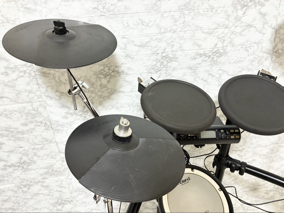 【動作確認済 美品】ROLAND ローランド V-Drums TD-4 電子ドラム ACアダプタ 取扱説明書付き_画像2